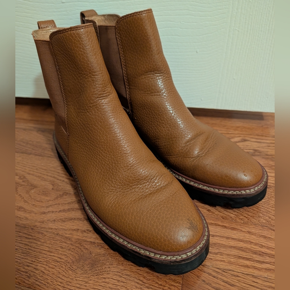 Women's Brown Leather Boots